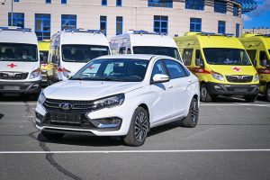 Нижнекамская станция скорой помощи пополнилась пятью современными Sollers Atlant
