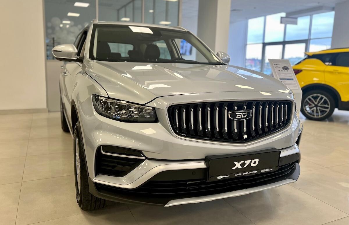 Belgee вывела на рынок Белоруссии обновлённый кроссовер X70: новый облик, две версии и цена от 77,9 тыс. BYN