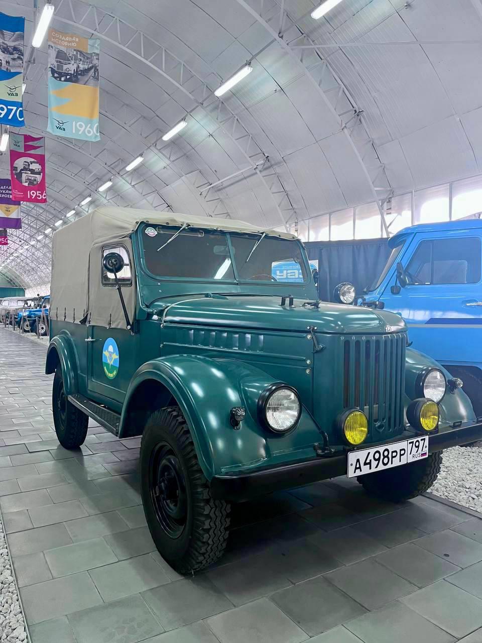 61-летний ГАЗ-69 занял место в экспозиции музея УАЗа – легендарный «козлик» вернулся домой