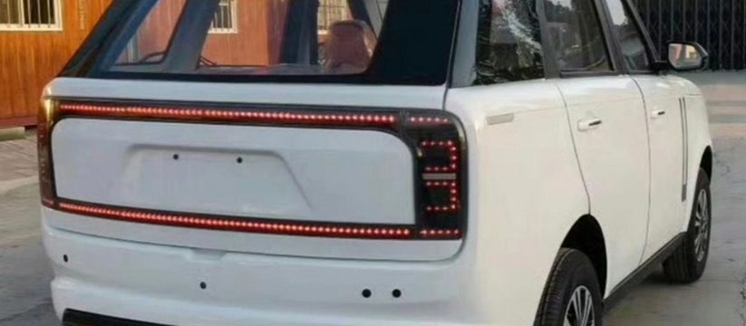 В Китае показали ультрабюджетную мини-копию Zeekr 9X в формате Lao Tou Le