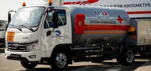 В России представили газовоз Forland 3 с 3,5-тонным шасси и цистерной 3500 л