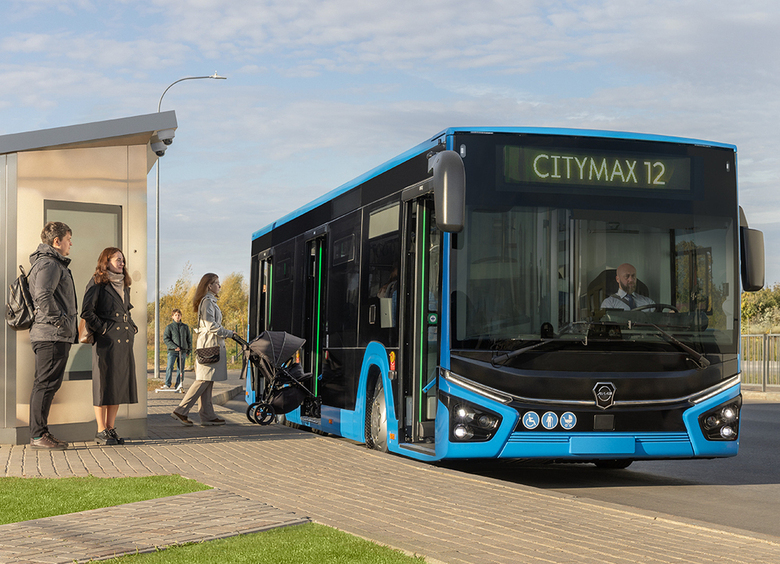 ЛиАЗ открыл продажи 12-метрового низкопольного автобуса Citymax 12 в России