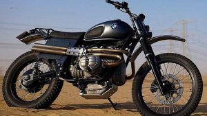 Британский кастомайзер превратил классический BMW R 80 в пустынный трэкер для дюн Дубая
