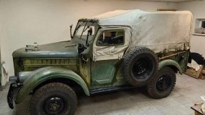 В Саратове продают уникальный армейский ГАЗ-69 1965 года с пробегом 2500 км