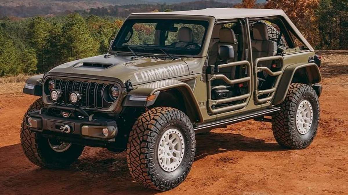 Jeep представил Wrangler Commando: спецсерия на 470 л.с. для военных и ветеранов