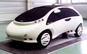 АвтоВАЗ: на редких фото показали экспериментальный минивэн Ramzes с биодизайном конца 90-х