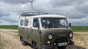 В Пренцлау выставили на продажу редкий автодом-УАЗ «Буханка» 2020 года за 30 000 €