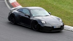 Porsche испытала на Нюрбургринге «скромный» 911 Turbo Touring без массивного антикрыла