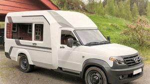 УАЗ «Патриот» превратили в автономный автодом с кухней, спальней и солнечными панелями