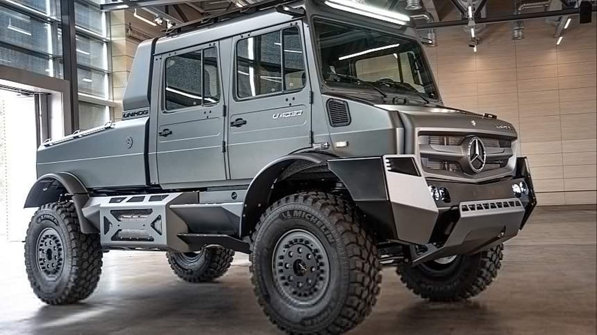 Mercedes-Benz показал самый роскошный Unimog U 4023 к 80-летию модели
