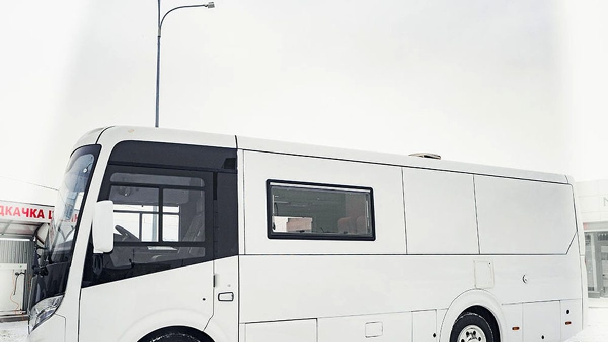 Обычный ПАЗ Vector Next превратили в автодом бизнес-класса с полной автономией