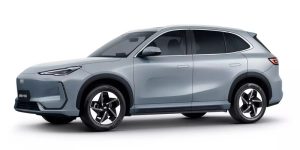 Geely показала прототип EX5 с поворотными электромоторами в колёсах и разворотом на месте