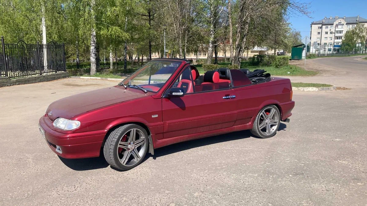 Редкий кабриолет Lada Natasha 1993 года выставлен на продажу в Тамбове за 2,7 млн рублей