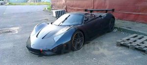 В Екатеринбурге за 10 млн рублей продают редкий суперкар Marussia B1 без двигателя и документов